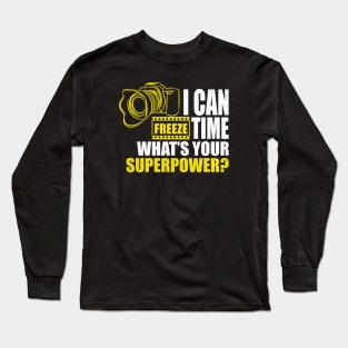 photographer Long Sleeve T-Shirt